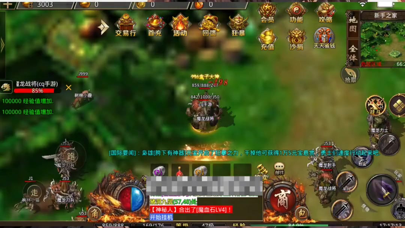 忘忧迷失传奇游戏截图