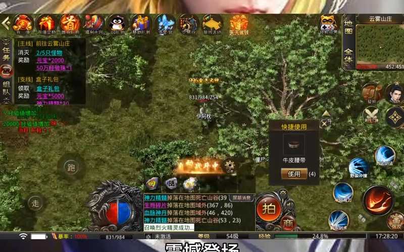 新开单职业私服游戏截图
